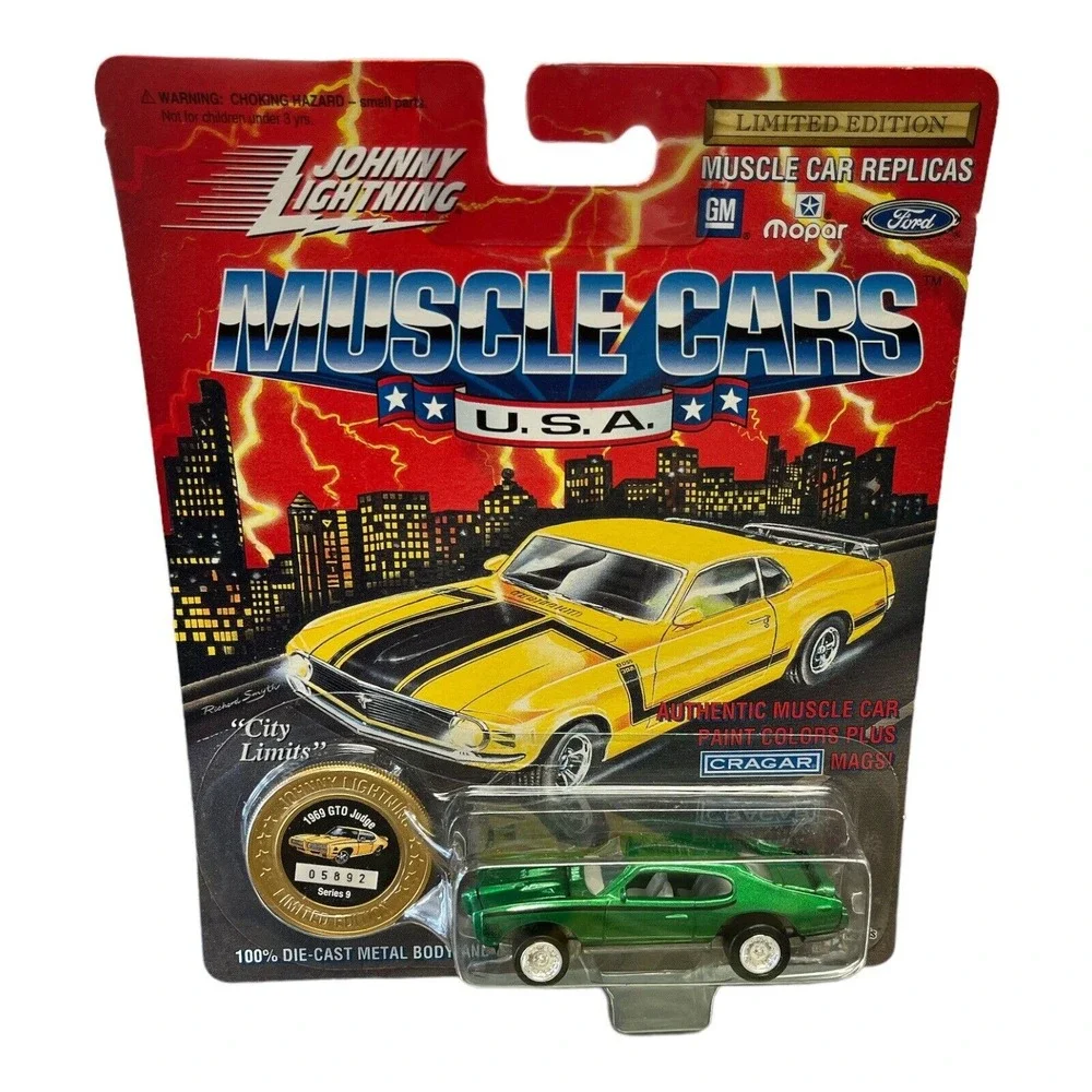 Johnny Lightning‎ Muscle Cars USA 1969 Pontiac GTO Judge Rallye Green Series 9
